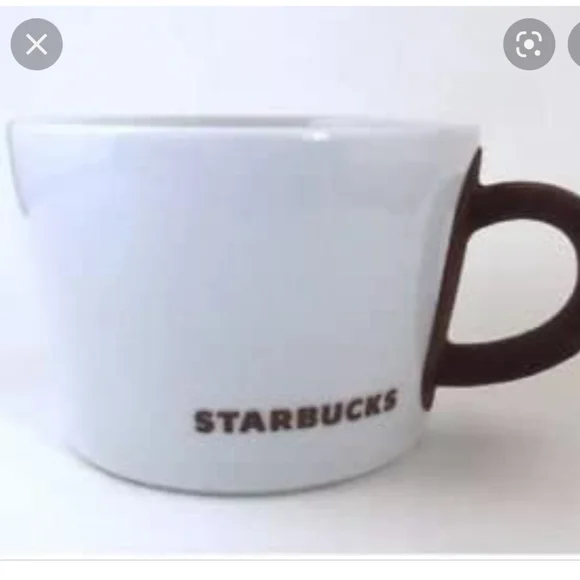 Starbucks 2010 brown felt handle mug - Picture 1 of 5